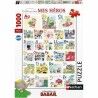 Puzzle Ravensburger Mes Héros 1000 Pezzi (FR)