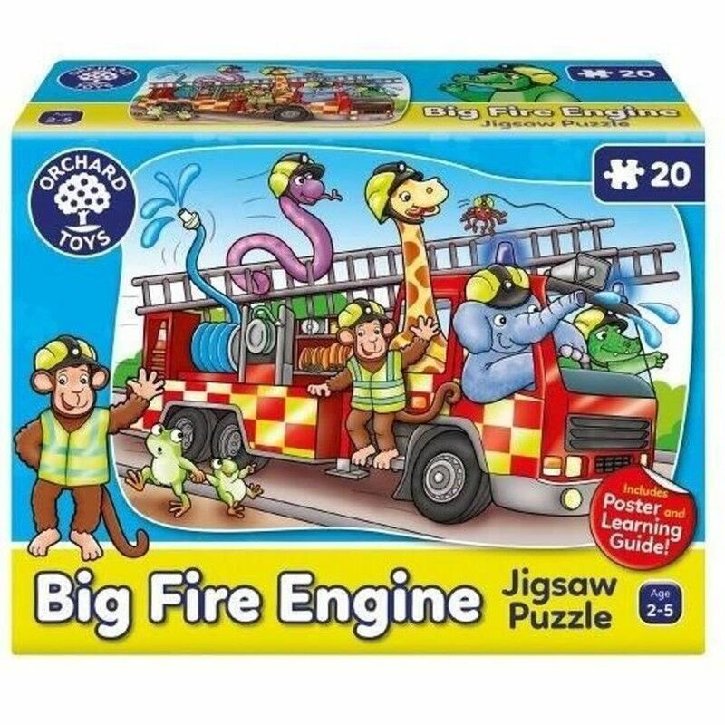 Puzzle Orchard Big fire Engine (FR) Puzzle Orchard Big fire Engine (FR)