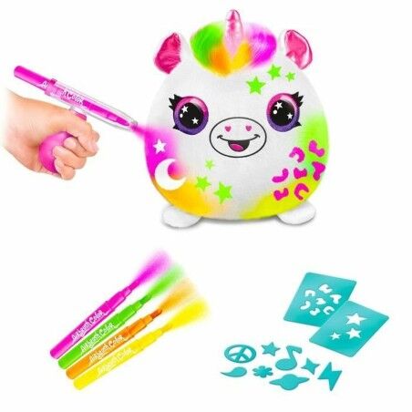 Animale di Peluche Canal Toys Neon Unicorno