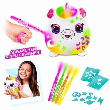 Animale di Peluche Canal Toys Neon Unicorno