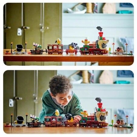 Set di Costruzioni Lego 71437 Bowser's Express Train Multicolore 1392 Pezzi