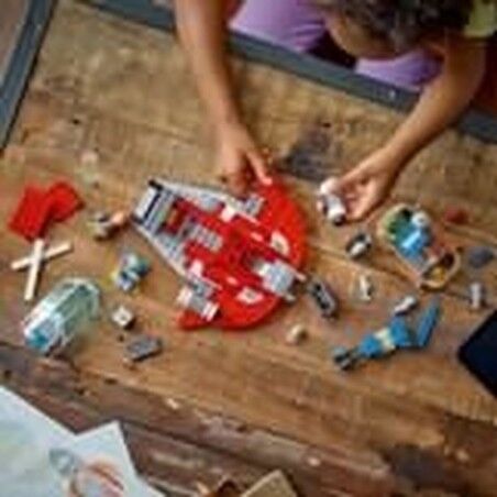 Set di Costruzioni Lego 75384 Star Wars The Crimson Firehawk Multicolore