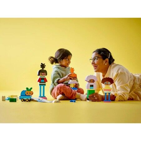 Set di Costruzioni Lego Duplo Buildable People with Big Emotions Multicolore