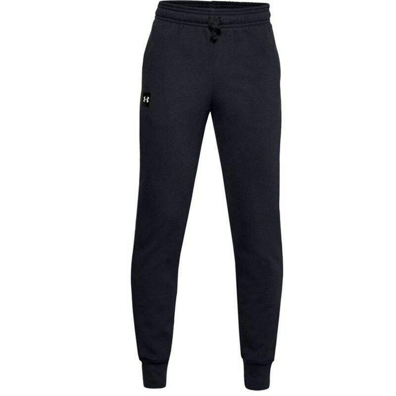Pantalone Sportivo per Bambini Under Armour UA RIVAL Nero Pantalone Sportivo per Bambini Under Armour UA RIVAL Nero