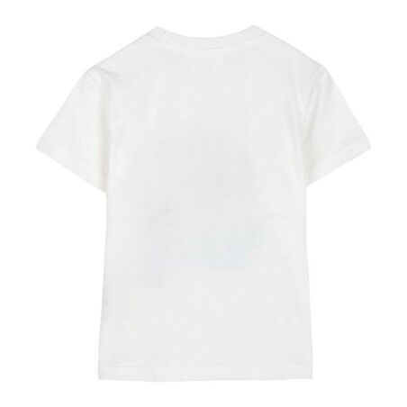 Maglia a Maniche Corte per Bambini The Lion King Bianco