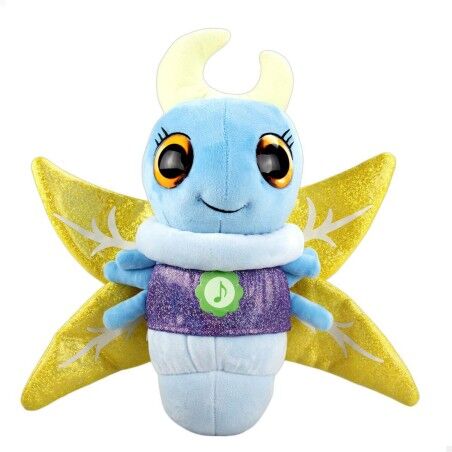 Peluche Eolo Lucciola Azzurro 33 x 27 x 13,5 cm (6 Unità)