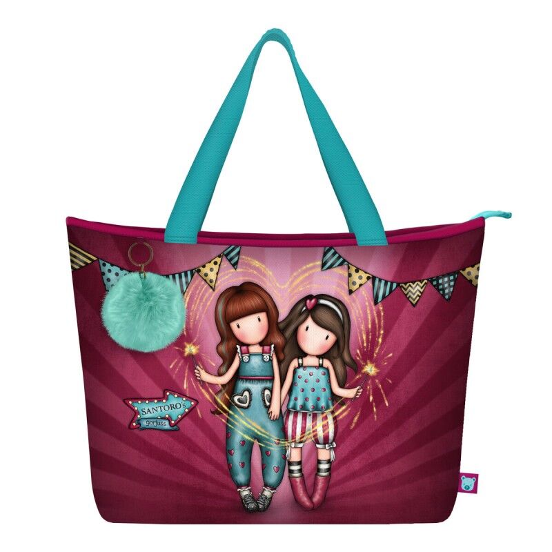 Borsa Gorjuss Fireworks Rosso Granato (41.5 x 30 x 13 cm) Borsa Gorjuss Fireworks Rosso Granato (41.5 x 30 x 13 cm)