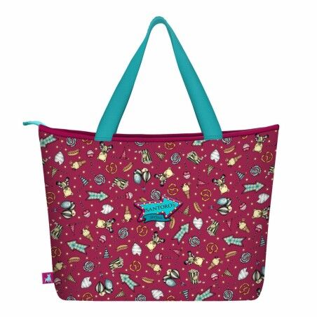Borsa Gorjuss Fireworks Rosso Granato (41.5 x 30 x 13 cm)