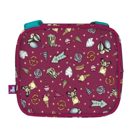 Borsa a Tracolla Gorjuss Fireworks Rosso Granato (16.5 x 15 x 6.5 cm)