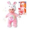 Bambolotto Neonato Reig 30 cm Coniglio Peluche Rosa (30 cm)