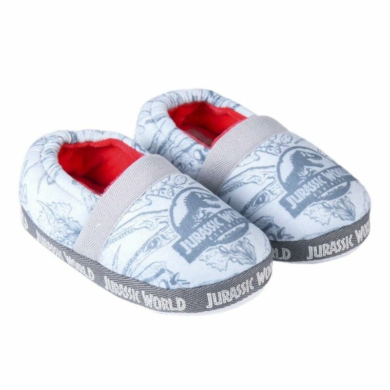 Ciabatte da casa Jurassic Park Grigio chiaro Ciabatte da casa Jurassic Park Grigio chiaro