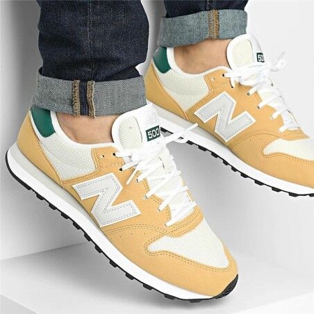 Scarpe da Running per Adulti New Balance 500 Giallo