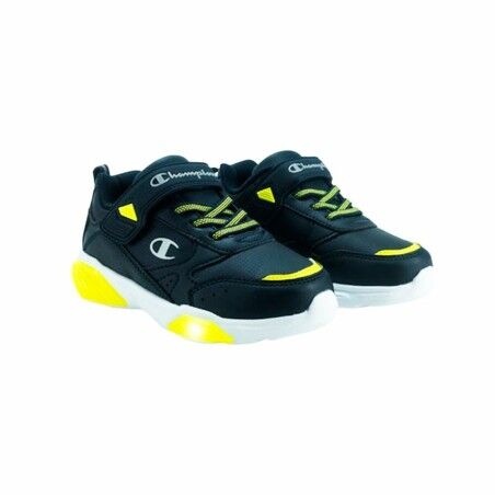 Scarpe da Tennis Casual Bambino Champion Wave Pu B Ps Low Cut Blu Marino