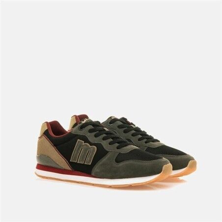 Scarpe da Tennis Casual Uomo Mustang Joggo Oliva