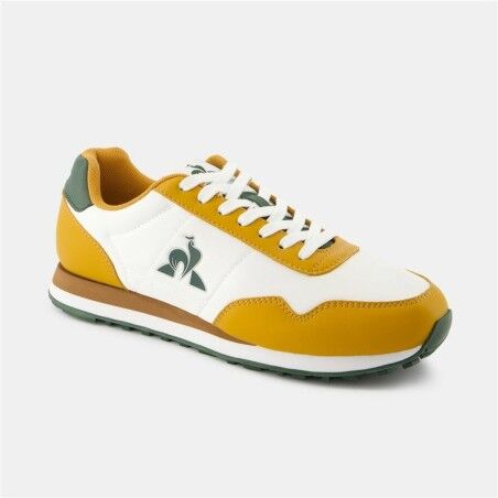 Scarpe da Tennis Casual Uomo Le coq sportif Astra_2 Bianco Arancio