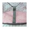 Seggiolina per Bambole Reig Ombrelli Bianco Rosa Pois