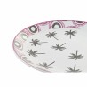 Set di Stoviglie DKD Home Decor Azzurro Multicolore Turchese Porcellana Coloniale Africano 27 x 27 x 2,5 cm 18 Pezzi (18 pcs)