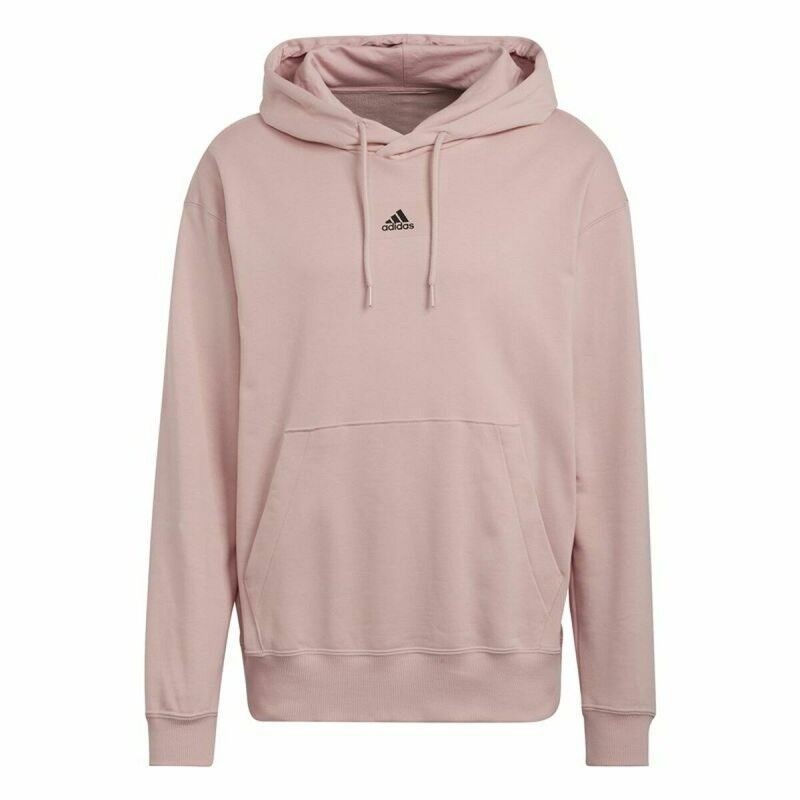 Felpa con Cappuccio Uomo Adidas Essentials Rosa Felpa con Cappuccio Uomo Adidas Essentials Rosa