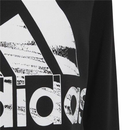 Felpa senza Cappuccio Bambino Adidas Sweat Logo Nero
