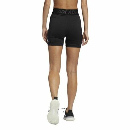 Leggings Sportivo da Donna Adidas Techfit Badge os Sport 3" Nero