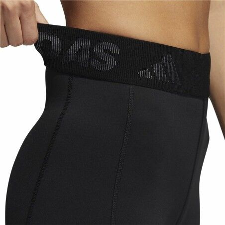 Leggings Sportivo da Donna Adidas Techfit Badge os Sport 3" Nero