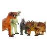 Dinosauro DKD Home Decor 6 Unità 48 x 23 x 34,5 cm Morbido