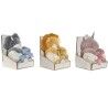 Set Regalo per Neonati Home ESPRIT Giallo Azzurro Rosa Poliestere (3 Unità)