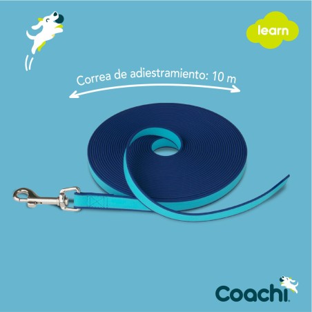 Guinzaglio da addestramento Coachi Azzurro Allenamento