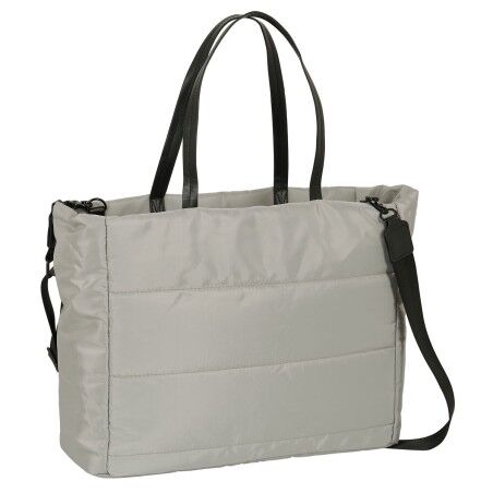 Borsa Minnie Mouse Teen Sand Trapunta Grigio 40 x 31 x 17 cm