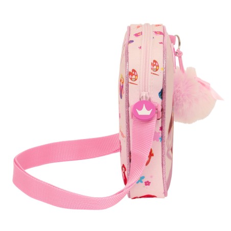 Borsa a Tracolla Disney Princess Summer adventures Rosa 16 x 18 x 4 cm