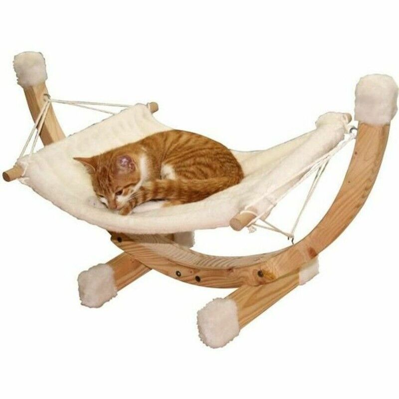 Amaca Pensile per Gatti Kerbl Siesta 73 x 36 x 34 cm Bianco Amaca Pensile per Gatti Kerbl Siesta 73 x 36 x 34 cm Bianco