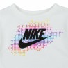 Completo Sportivo per Bambini Nike Aop Bike Azzurro Bianco Multicolore 2 Pezzi
