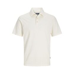 Polo a Maniche Corte Uomo Jack & Jones JPRBLUWILLIAM  12257315  Bianco