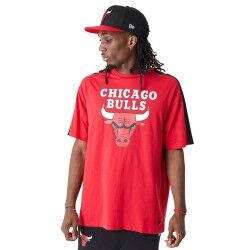 Maglia a Maniche Corte Uomo New Era NBA Rosso
