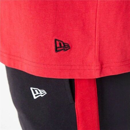 Maglia a Maniche Corte Uomo New Era NBA Rosso