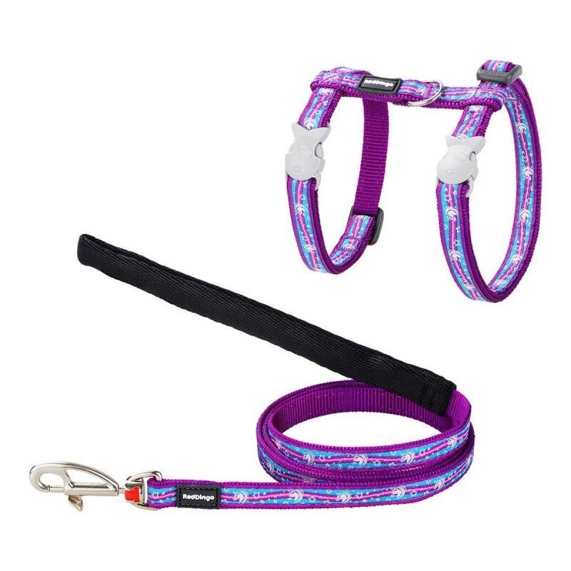 Pettorina per gatti Red Dingo Style Viola Azzurro Unicorno Cinghia Pettorina per gatti Red Dingo Style Viola Azzurro Unicorno Cinghia