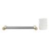 Vassoio per aperitivi DKD Home Decor Bianco Nero Gres Lavagna 33 x 10 x 5,8 cm