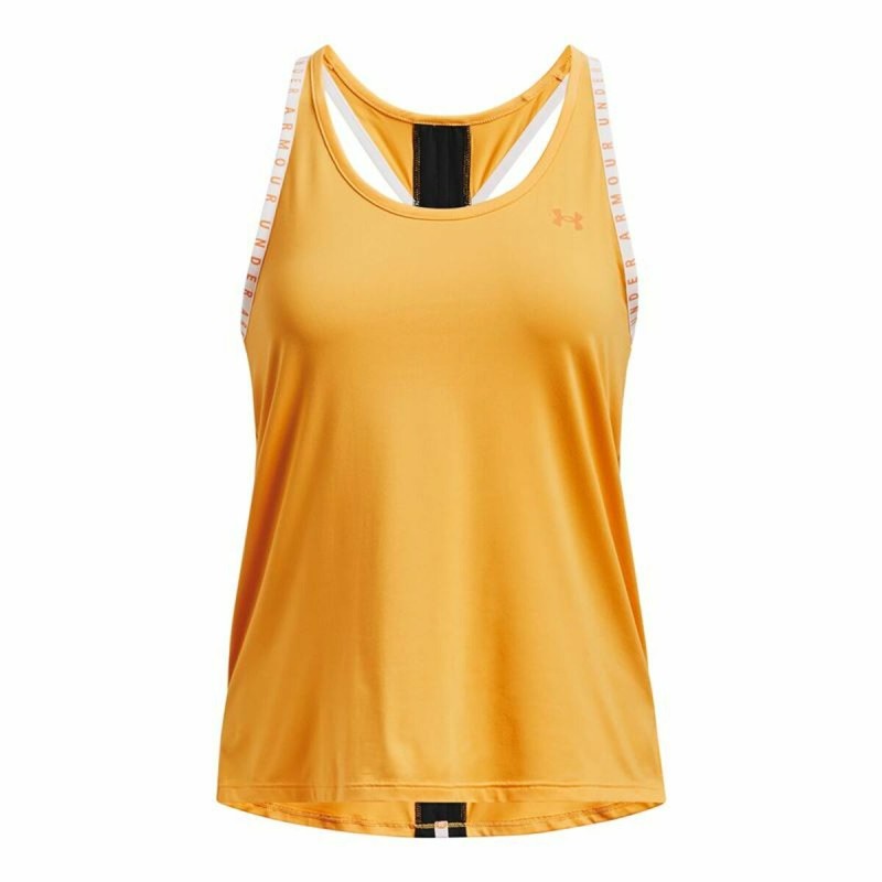 Canotta Donna Under Armour Knockout Senape Canotta Donna Under Armour Knockout Senape