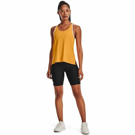 Canotta Donna Under Armour Knockout Senape