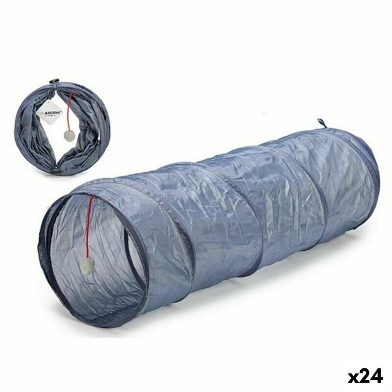 Tunnel Pieghevole per Animali Domestici 90 x 25 x 25 cm (24 Unità) Tunnel Pieghevole per Animali Domestici 90 x 25 x 25 cm (24 Unità)