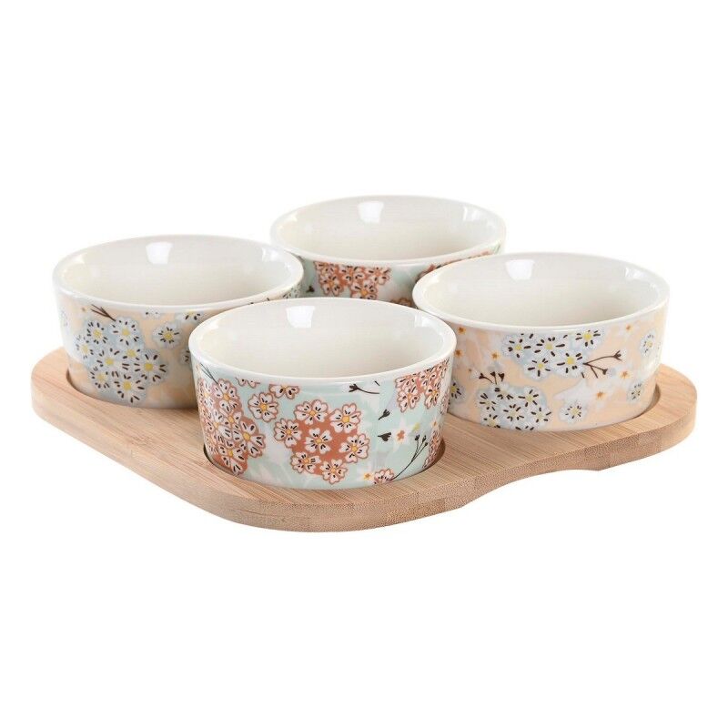 Vassoio per aperitivi DKD Home Decor 19,7 x 19,7 x 1 cm Verde Gres Vassoio per aperitivi DKD Home Decor 19,7 x 19,7 x 1 cm Verde Gres