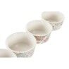 Vassoio per aperitivi DKD Home Decor 19,7 x 19,7 x 1 cm Verde Gres