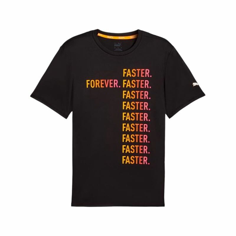 Maglia Sportiva a Maniche Corte Puma Run Favorites Forever Faster M Maglia Sportiva a Maniche Corte Puma Run Favorites Forever Faster M