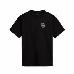 Maglia a Maniche Corte Uomo Vans Og Pennant Ss Crew Nero