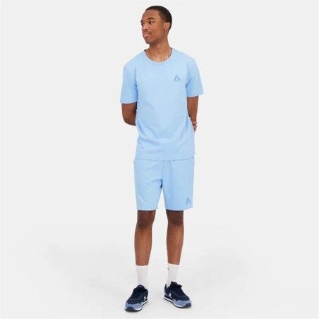 Maglia a Maniche Corte Uomo Le coq sportif Monochrome N°3 Acquamarina