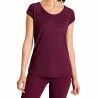 Maglia a Maniche Corte Donna Ditchil Marrone