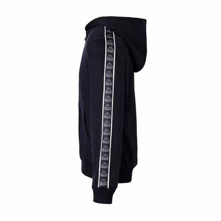 Felpa con Cappuccio Bambino Kappa 8031F0036 Nero