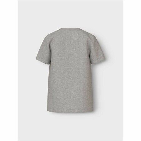 Maglia a Maniche Corte per Bambini Name It mjyg Nba Box Ous Grigio chiaro
