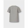 Maglia a Maniche Corte per Bambini Name It mjyg Nba Box Ous Grigio chiaro