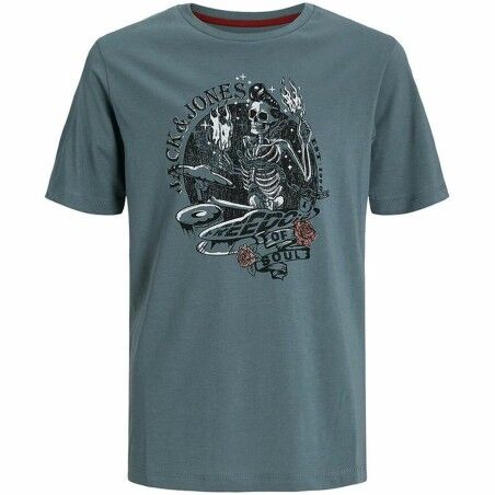 Maglia a Maniche Corte per Bambini Jack & Jones skull Rock Crew